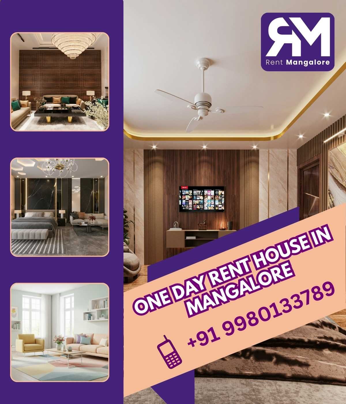 One Day Rent House in Mangalore
