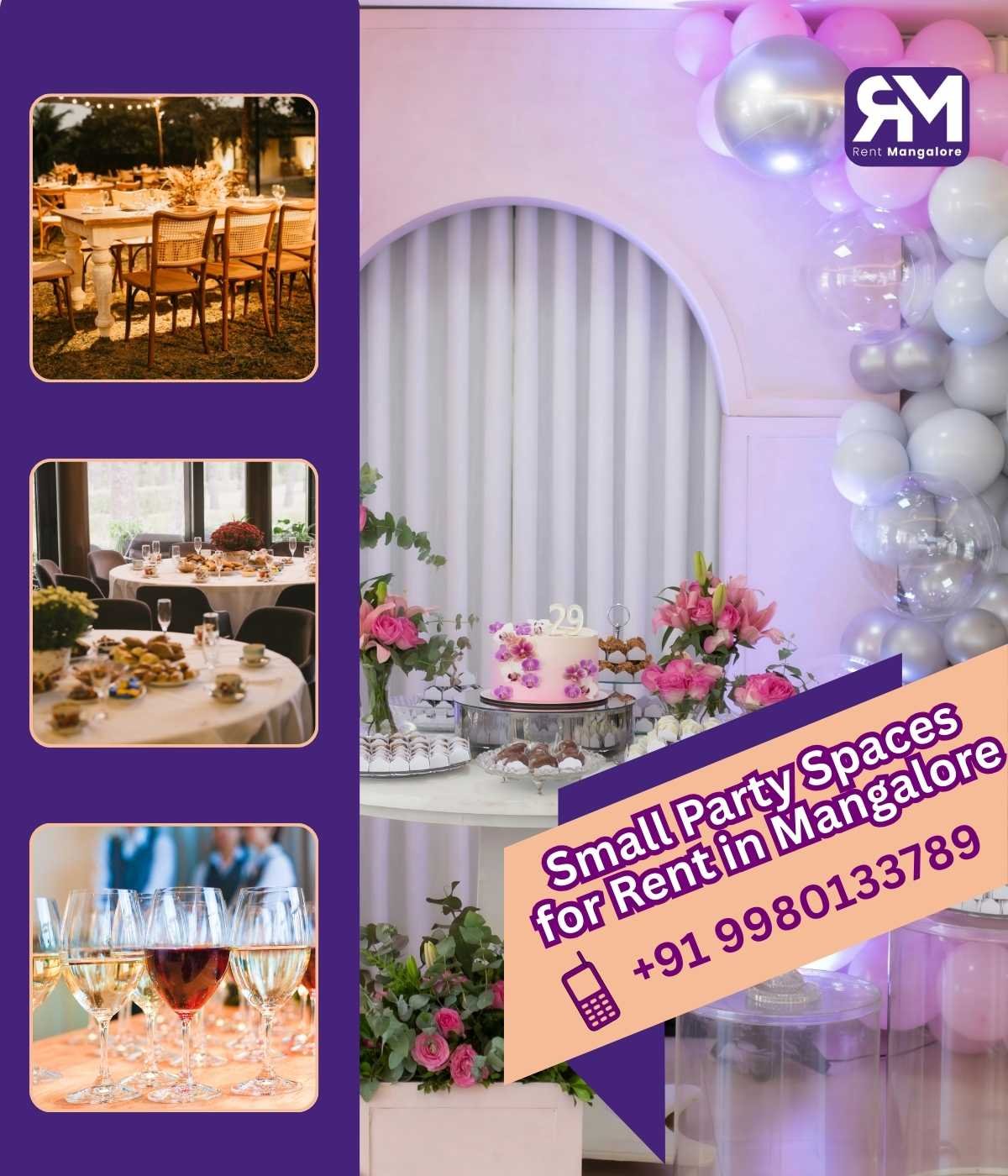 Small Party Spaces for Rent in Mangalore