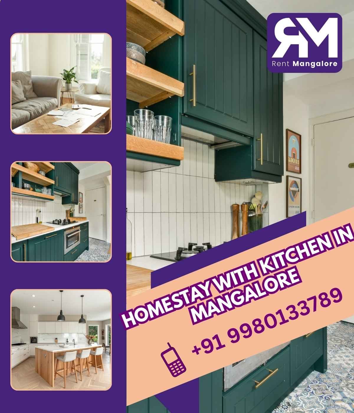 Homestay with Kitchen in Mangalore